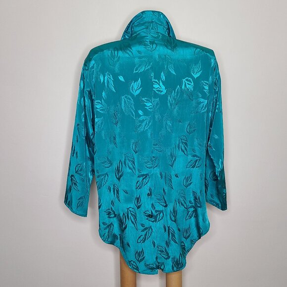 Vintage All That Jazz Oversized Long Blouse - Picture 5 of 6